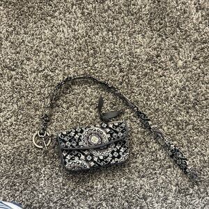 Vera Bradley lanyard and double card holder